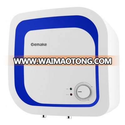 New design cube shaped electric water heater with color option